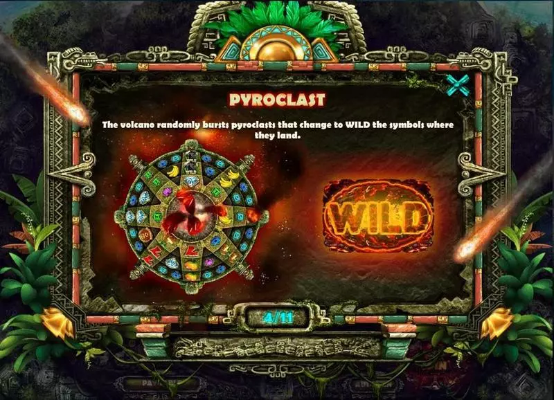 Wildcano Red Rake Gaming Slot Info and Rules