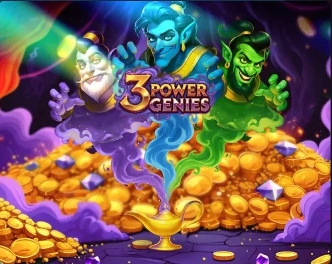 3 Power Genies AvatarUX Slot Introduction Screen