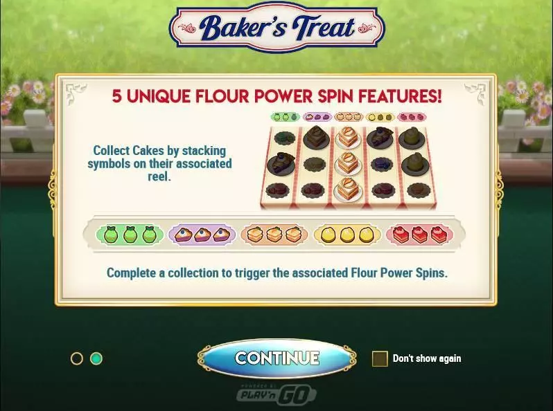 Baker's Treat Play'n GO Slot Info and Rules