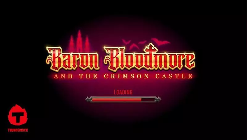Baron Bloodmore and the Crimson Castle Thunderkick Slot Logo