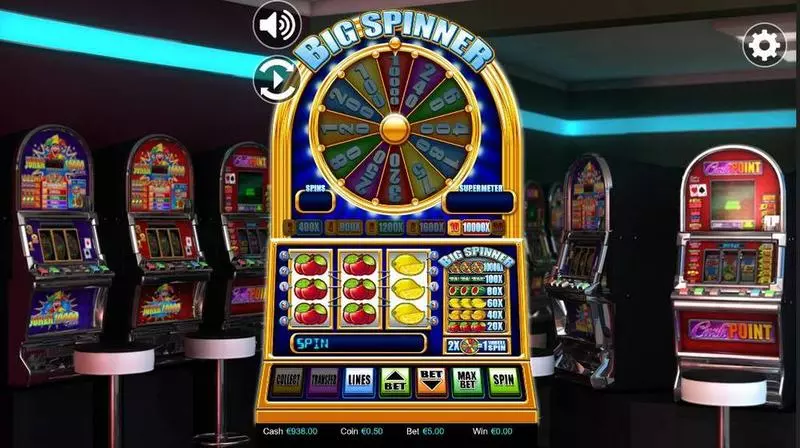 Big Spinner Betdigital Slot Main Screen Reels