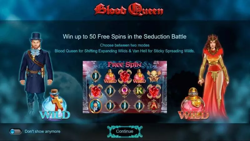 Blood Queen Iron Dog Studio Slot Info and Rules