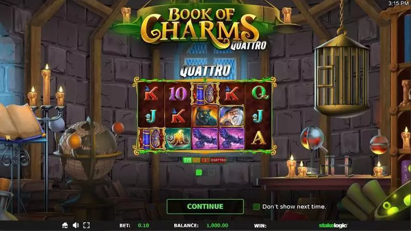 Book of Charms StakeLogic Slot Info and Rules
