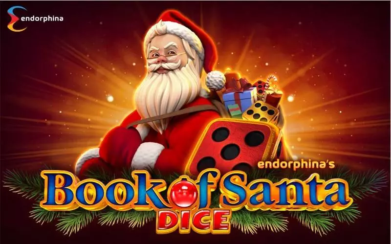 Book of Santa Dice Endorphina Slot Introduction Screen