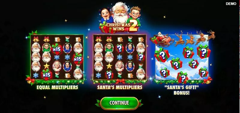 Christmas Wins 2 Red Rake Gaming Slot Info and Rules