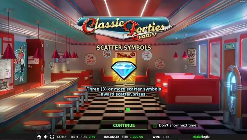 Classic Forties Quattro StakeLogic Slot Info and Rules