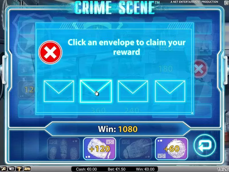 Crime Scene NetEnt Slot Bonus 2