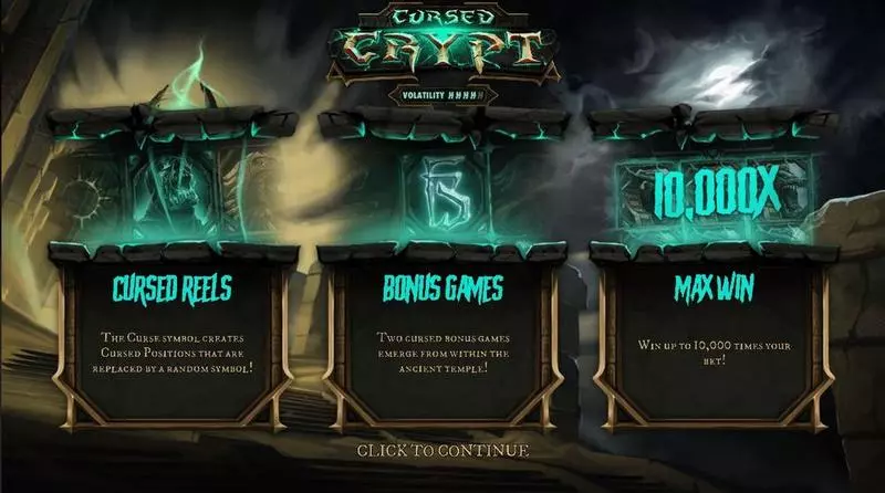 Cursed Crypt Hacksaw Gaming Slot Info and Rules