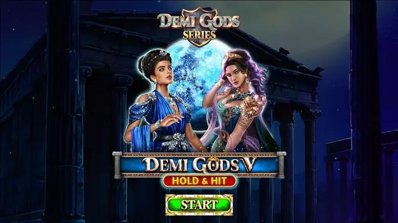 Demi Gods V – Hold and Hit Spinomenal Slot Introduction Screen