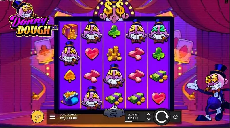 Donny Dough Hacksaw Gaming Slot Main Screen Reels