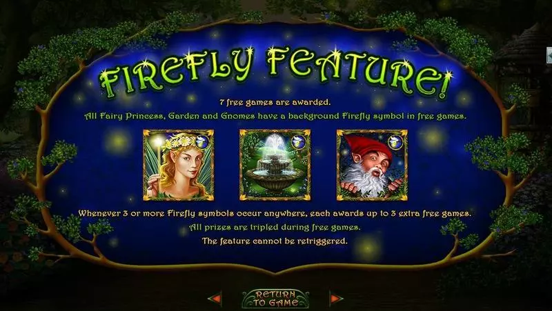 Enchanted Garden II RTG Slot Info and Rules