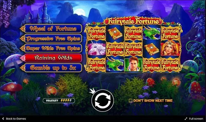 Fairytale Fortune Pragmatic Play Slot Info and Rules