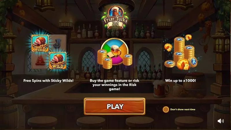 Friar Tuck's Inn Mascot Gaming Slot Info and Rules