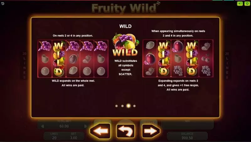 Fruity Wild Booongo Slot Bonus 1