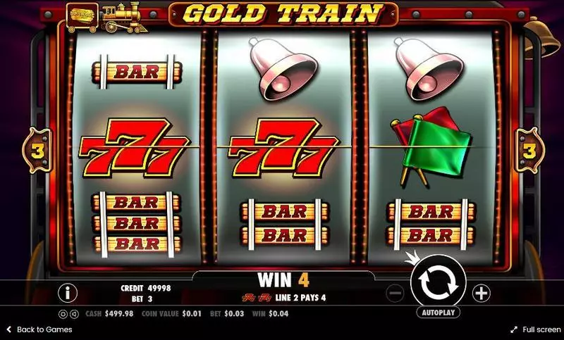 Gold Train Pragmatic Play Slot Main Screen Reels