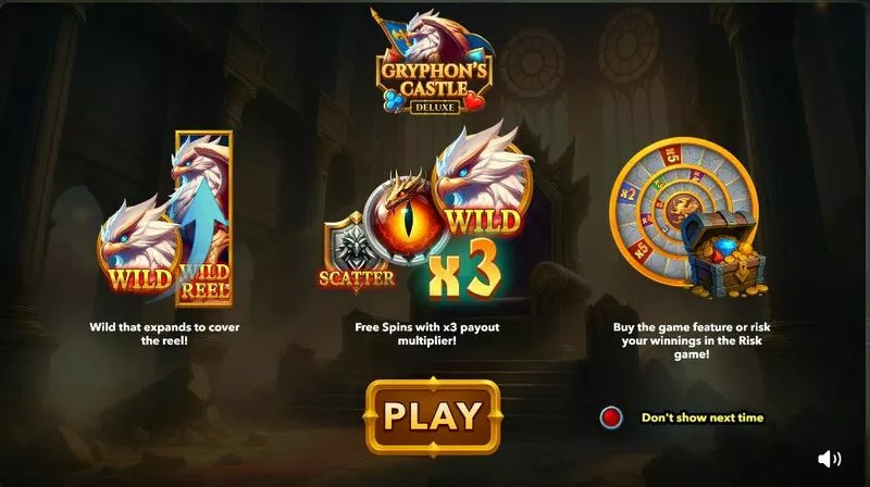 Gryphon`s Castle Deluxe Mascot Gaming Slot Info and Rules