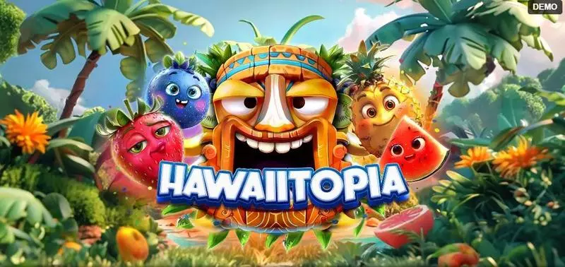 Hawaiitopia Red Rake Gaming Slot Introduction Screen