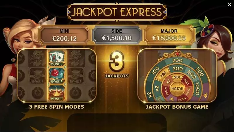 Jackpot Express Yggdrasil Slot Info and Rules