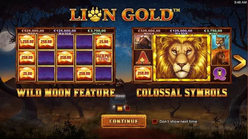 Lionn Gold StakeLogic Slot Info and Rules