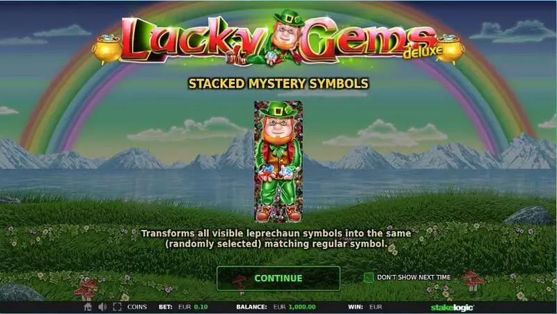 Lucky Gems Deluxe StakeLogic Slot Info and Rules