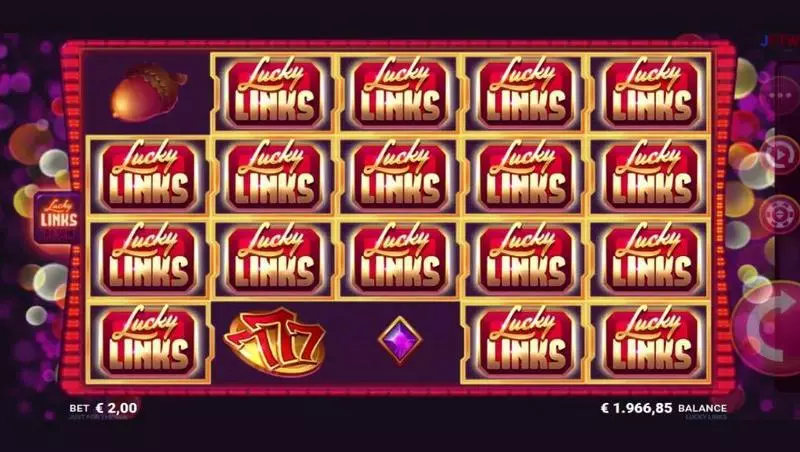 Lucky Links Microgaming Slot Main Screen Reels