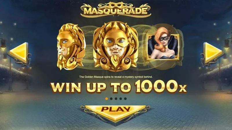 Mascquerade Red Tiger Gaming Slot 