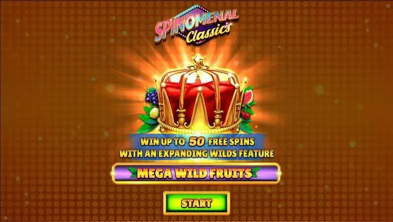 Mega Wild Fruits Spinomenal Slot Introduction Screen
