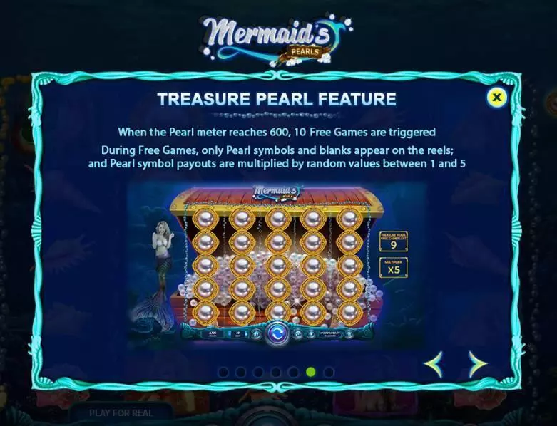Mermaid's Pearls RTG Slot Bonus 1