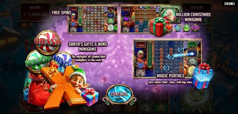 Million Christmas 3 Red Rake Gaming Slot Info and Rules