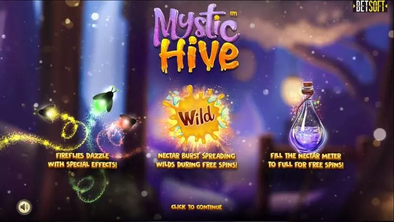 Mystic Hive BetSoft Slot Info and Rules
