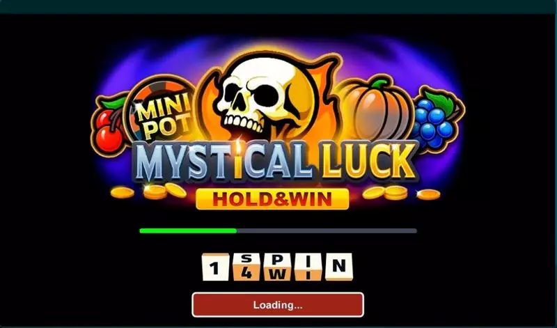 Mystical Luck Hold And Win 1Spin4Win Slot Introduction Screen
