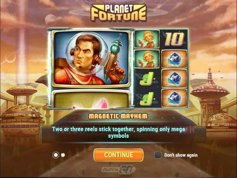 Planet Fortune Play'n GO Slot Info and Rules