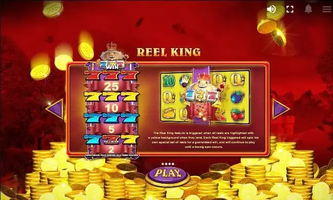 Reel King Mega Red Tiger Gaming Slot Bonus 1