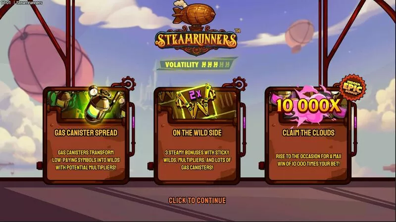 Steamrunners Hacksaw Gaming Slot Info and Rules
