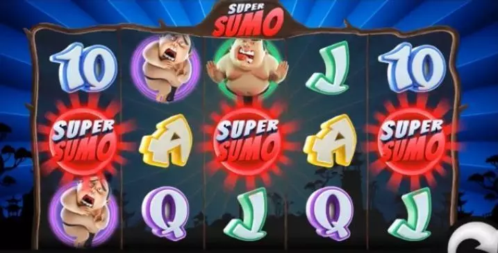 Super Sumo Microgaming Slot Main Screen Reels