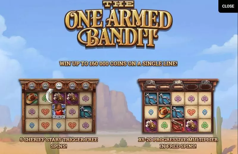 The One Armed Bandit Yggdrasil Slot Info and Rules