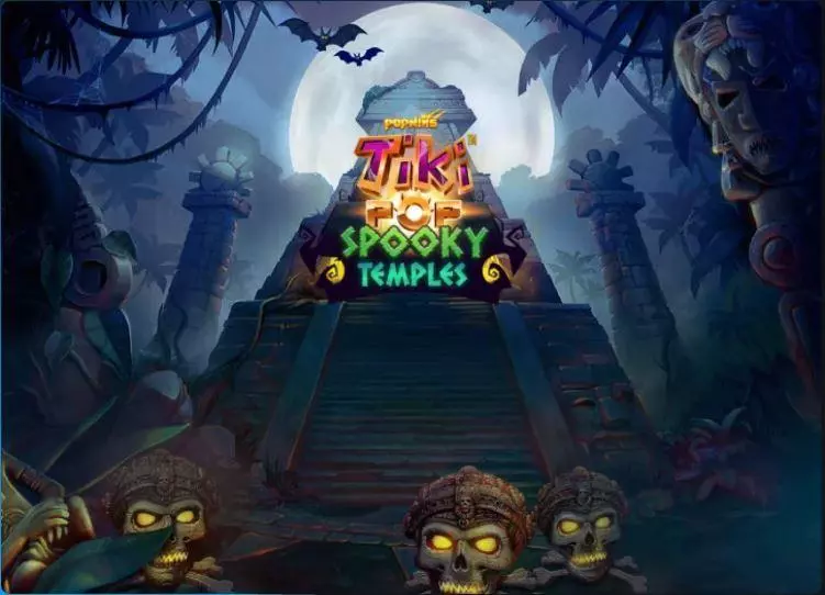 TikiPop Spooky Temples AvatarUX Slot Introduction Screen