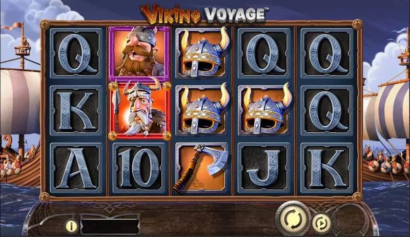 Viking Voyage BetSoft Slot Main Screen Reels