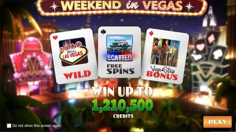 Weekend in Vegas BetSoft Slot Info and Rules