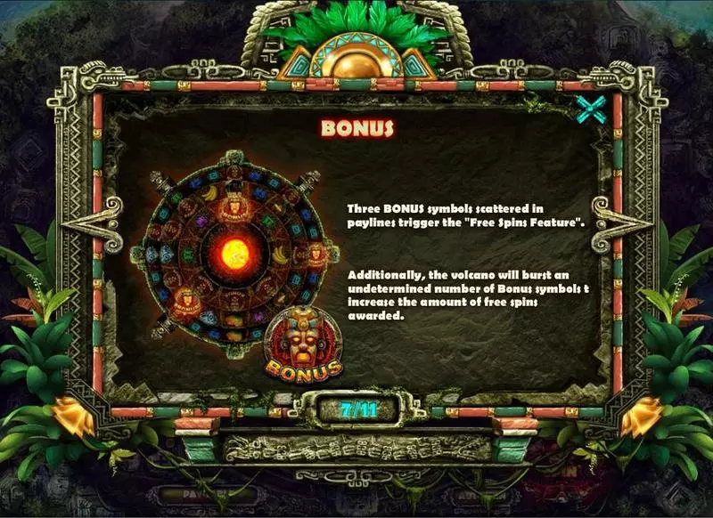 Wildcano Red Rake Gaming Slot Info and Rules