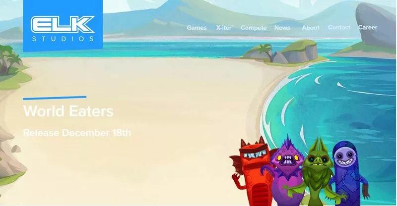 World Eaters Elk Studios Slot Introduction Screen